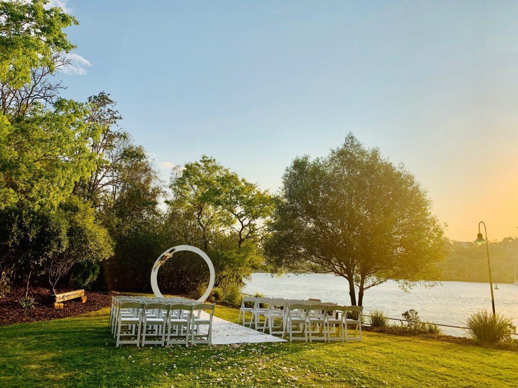 Brisbane wedding ceremony décor hire