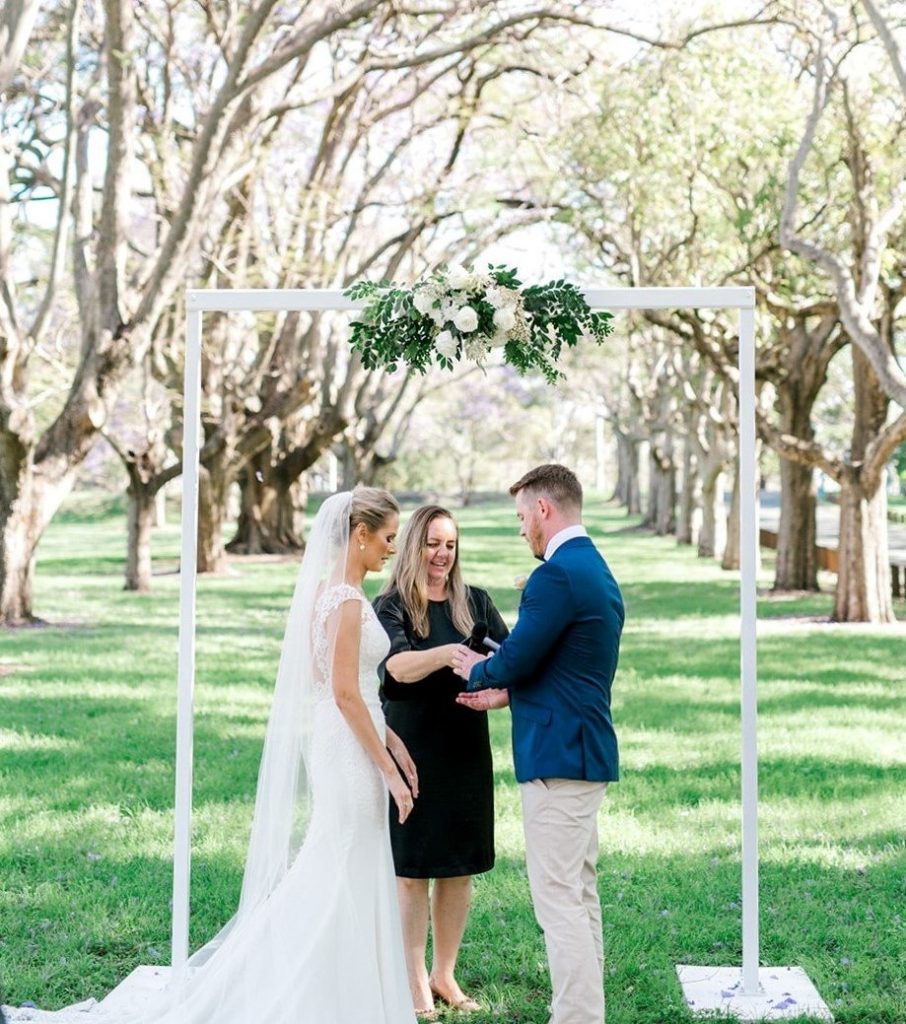 Brisbane wedding ceremony setup