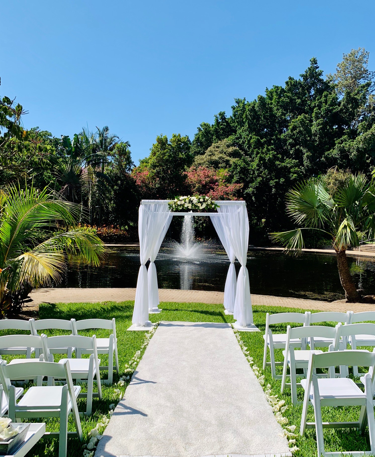 City Botanic Gardens wedding