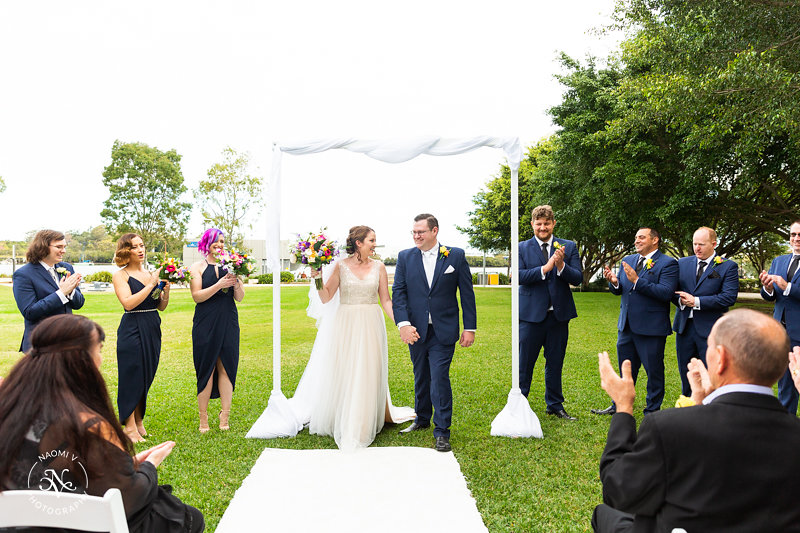 Brisbane wedding arch styling 