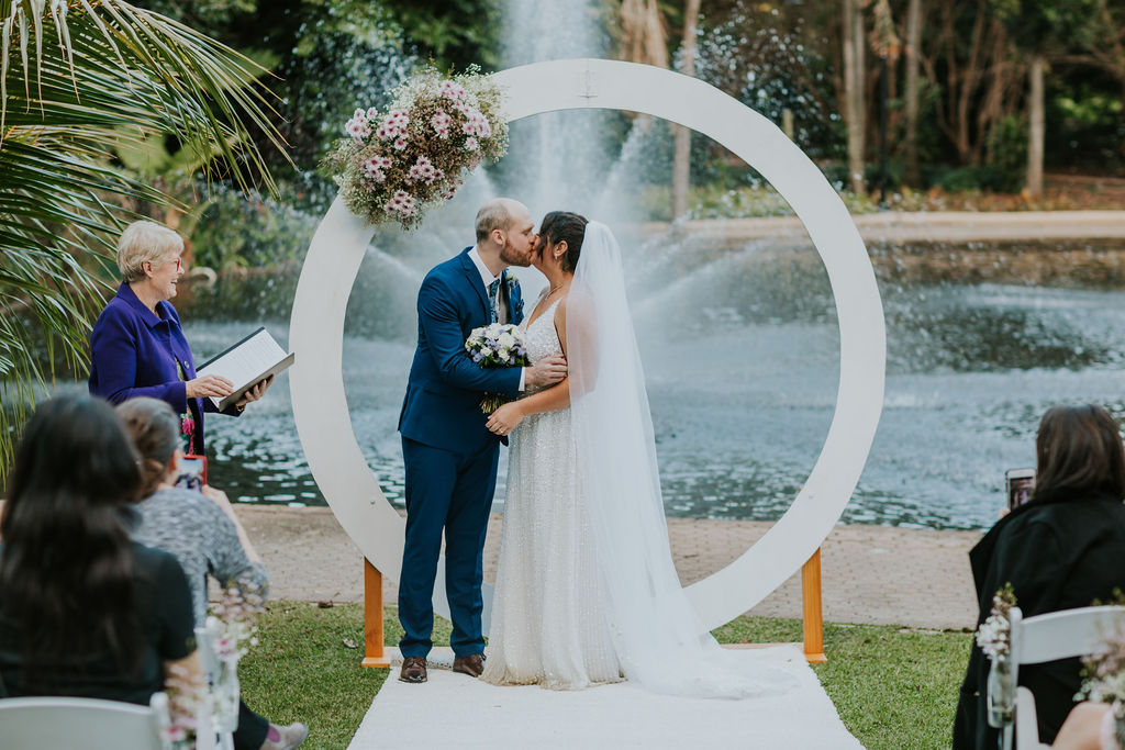 circle wedding arbour Brisbane