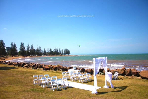 Scarborough Beach QLD wedding