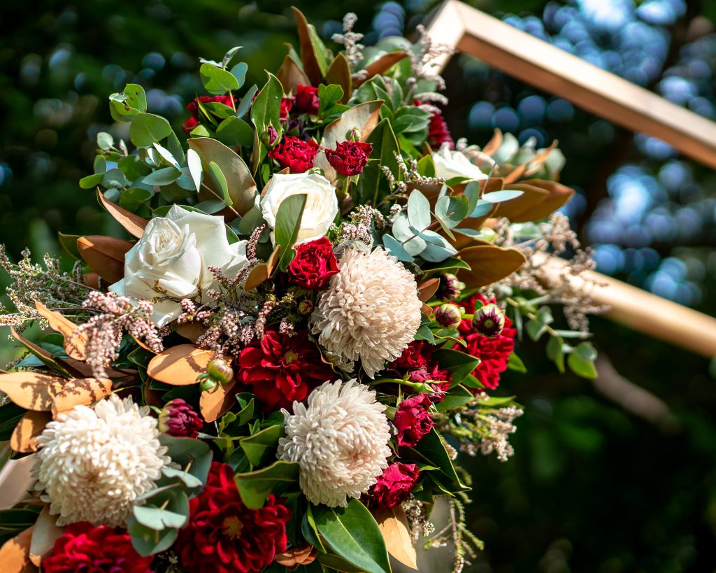 Lychee Lawn wedding decor Mt Coot-tha