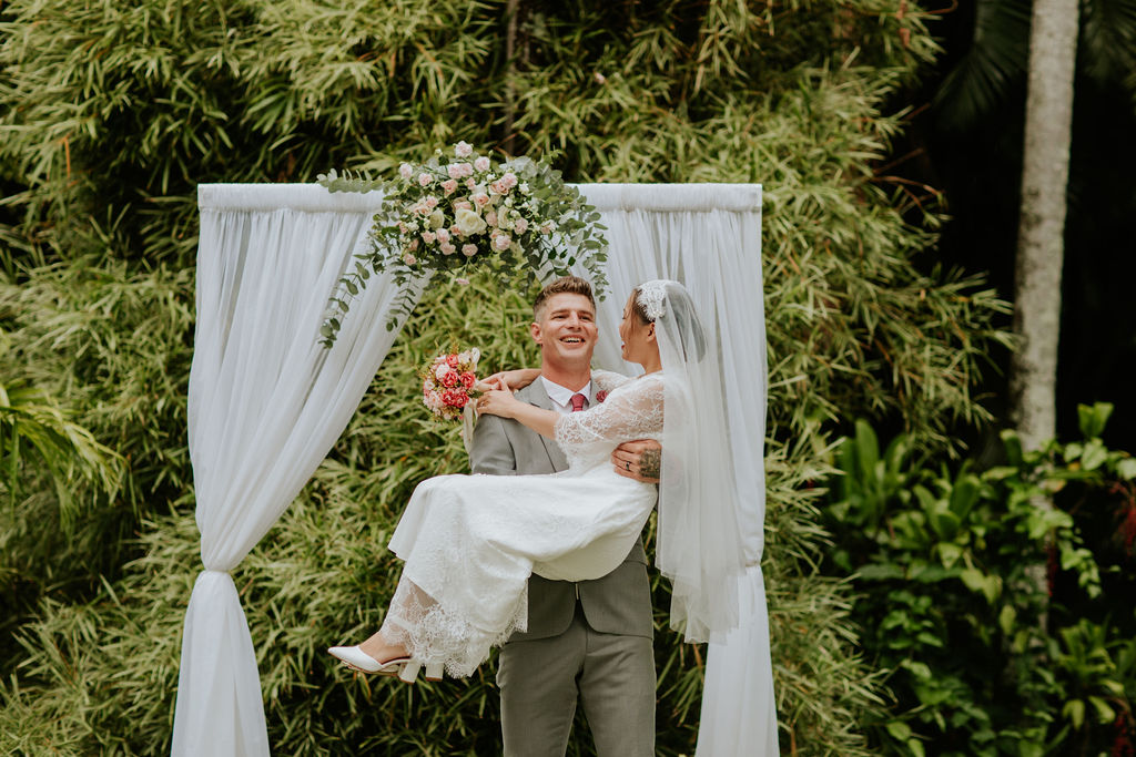 Mt Coot-tha wedding photos