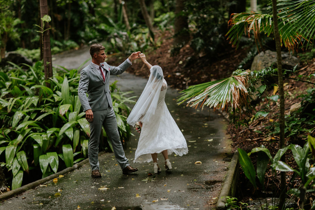 wedding photography Brisbane botanic gardens