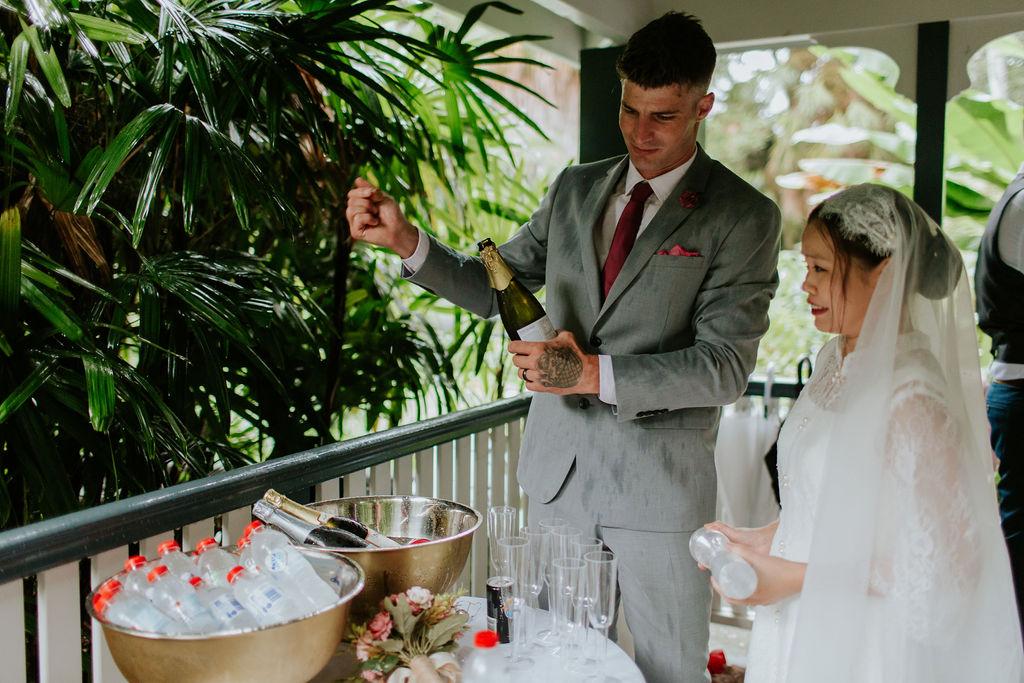 wedding ceremony drinks Brisbane