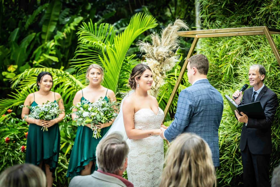 Botanic garden wedding Brisbane