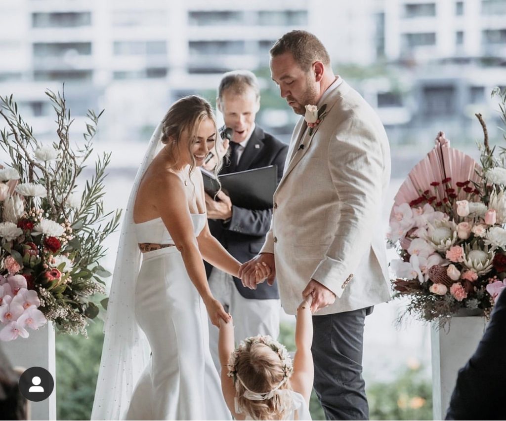 Howard Smith Wharves wedding ceremony styling
