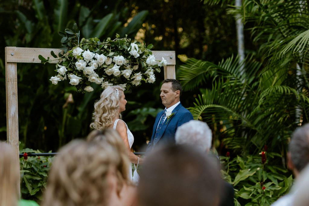 Mt Coot-tha wedding Palm Tree Lawn