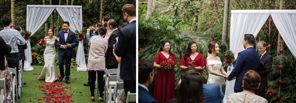 Mt Coot-tha wedding decoration