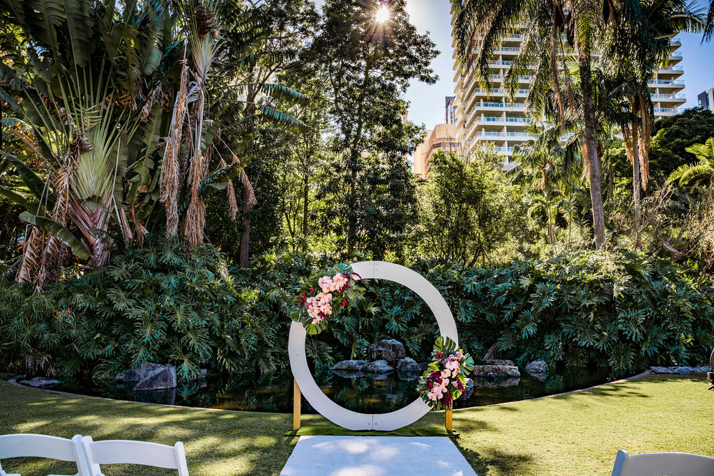 Wedding Lawn City Botanic Gardens
