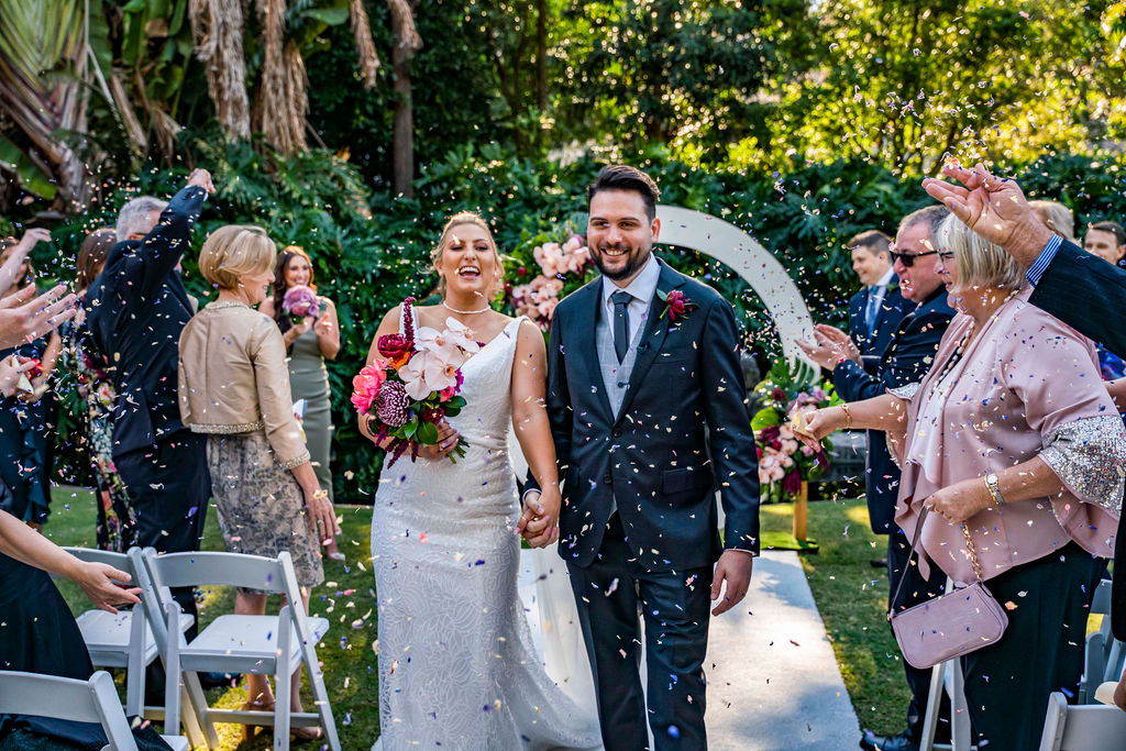 wedding at City Botanic Gardens