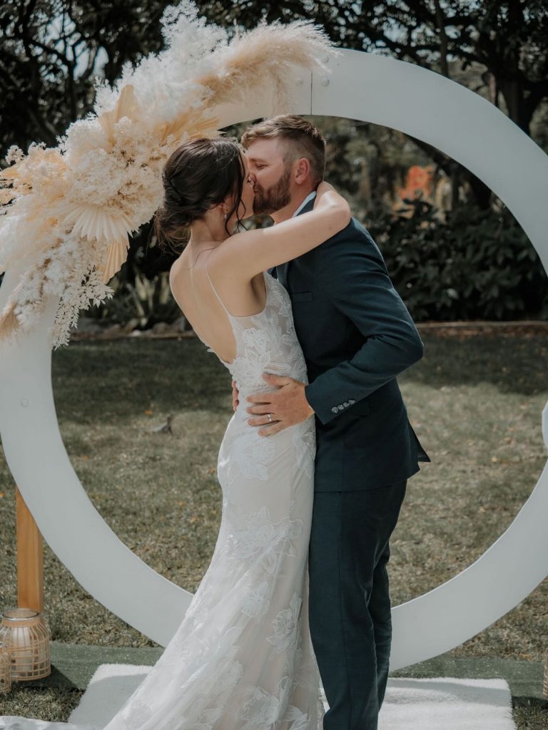 Brisbane wedding arbour