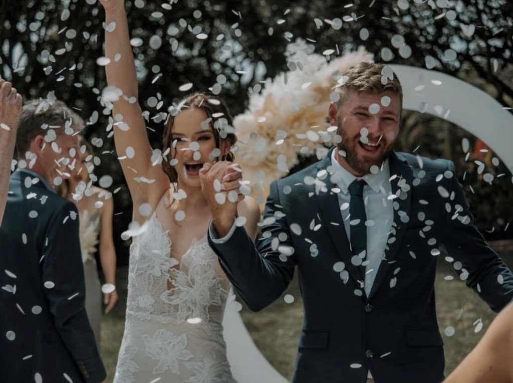 wedding confetti Brisbane