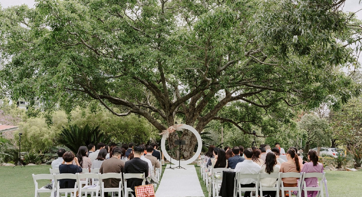 Brisbane City wedding decor