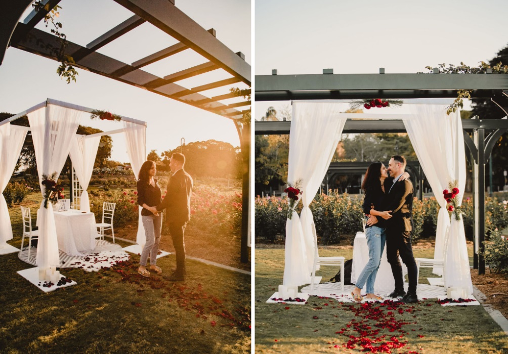 Sunset Proposal in Brisbane