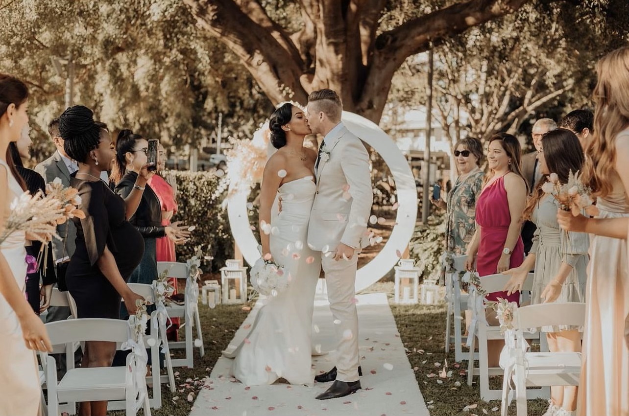 Brisbane City outdoor wedding