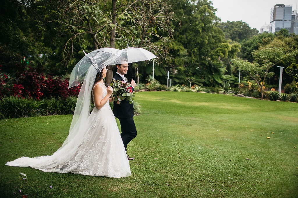 wet weather wedding Brisbane