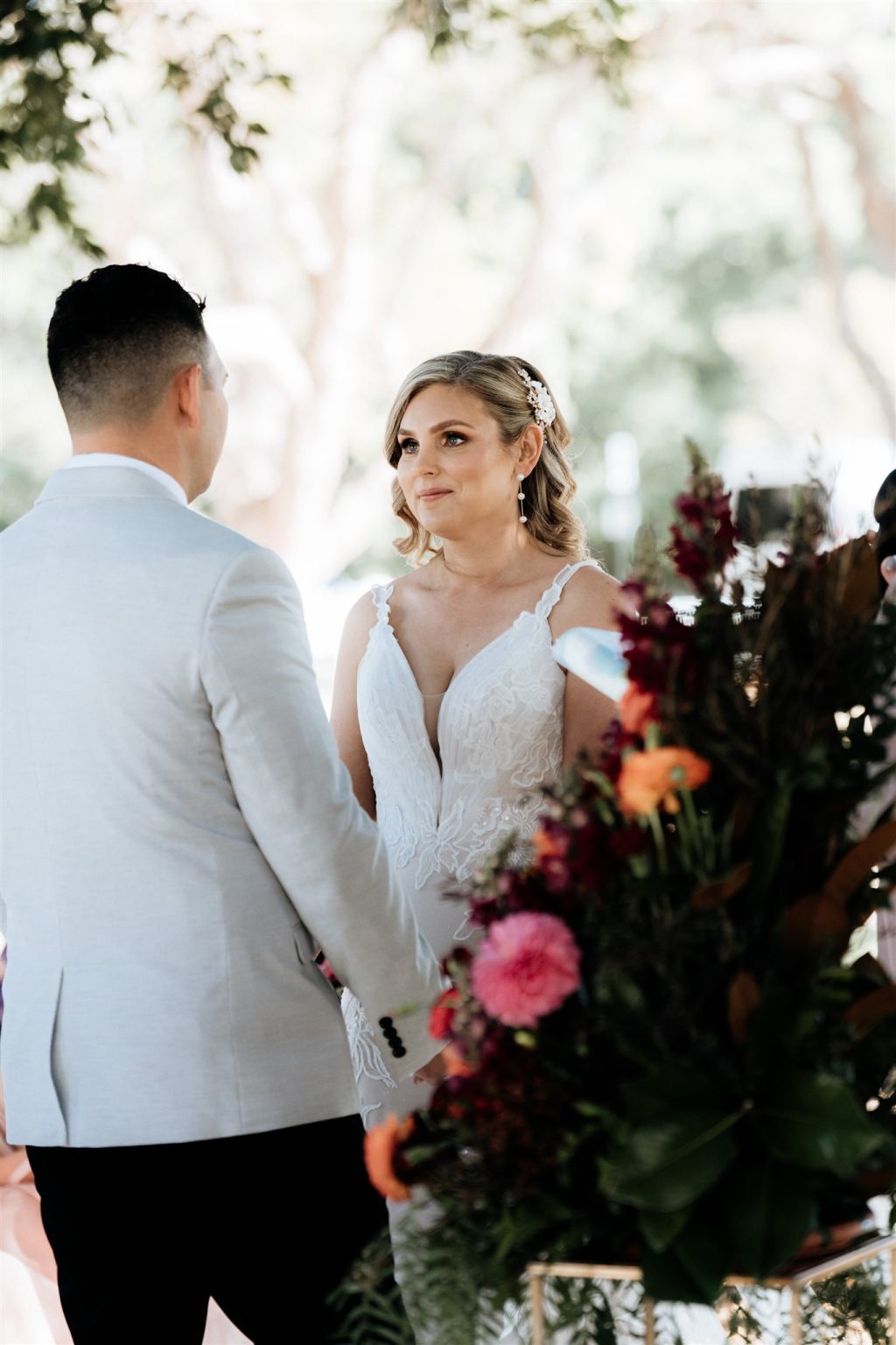 A simple and elegant New Farm Park wedding With Love Brisbane Wedding Decorators