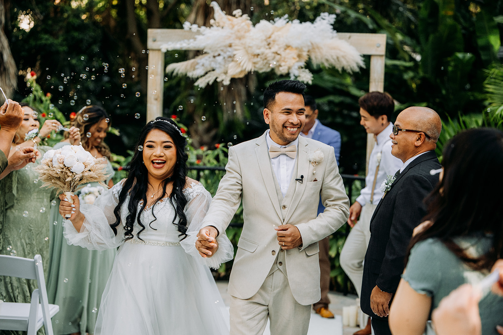 Botanic Gardens wedding ceremony