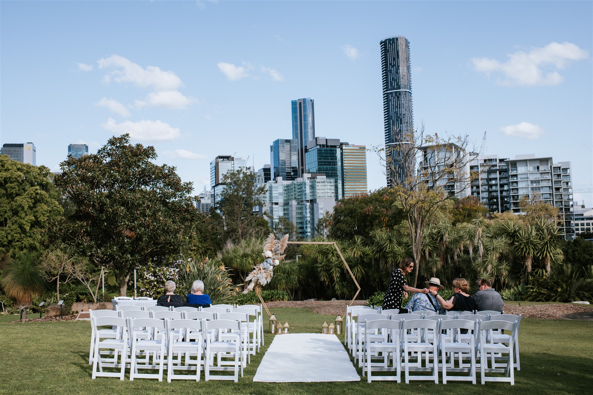 City View Saddle wedding Roma Street Park