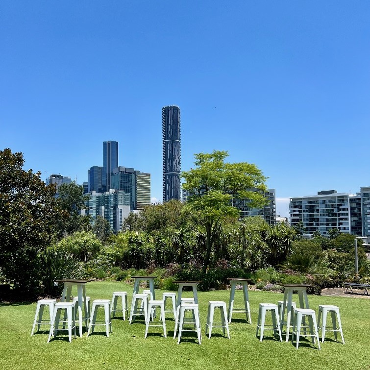 wedding bar tables Brisbane City