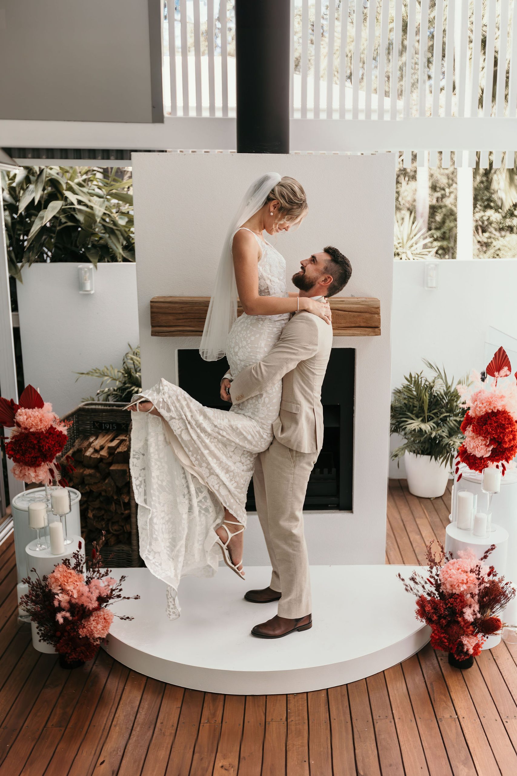 Wedding ceremony styling Brisbane