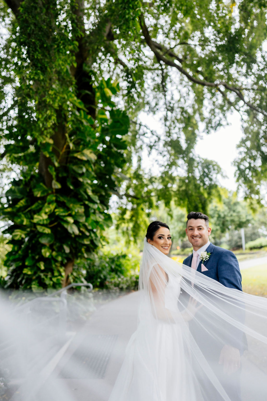 wedding photography Roma Street Parkland