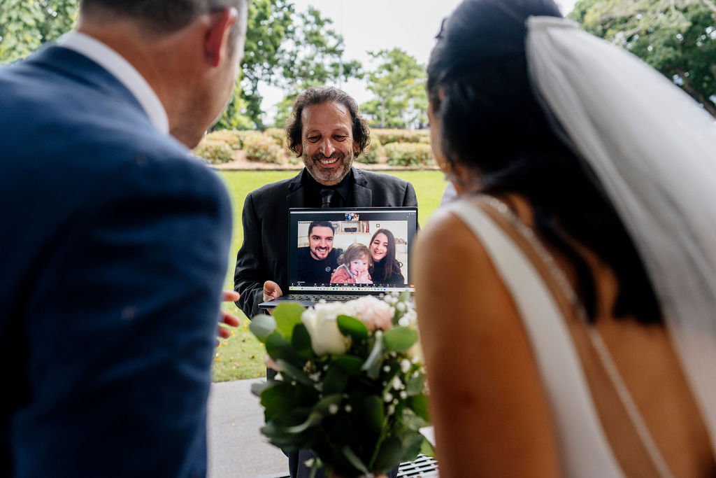 live streamed wedding ceremony