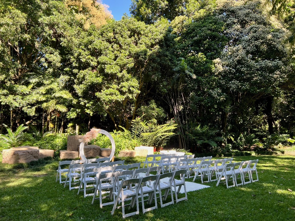 Mt Coot-tha Botanic wedding lawns