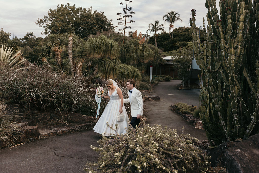 wedding photos Brisbane botanical gardens