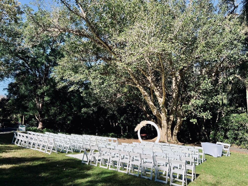 Fig Tree Lawn Mt Coot-tha wedding ceremony