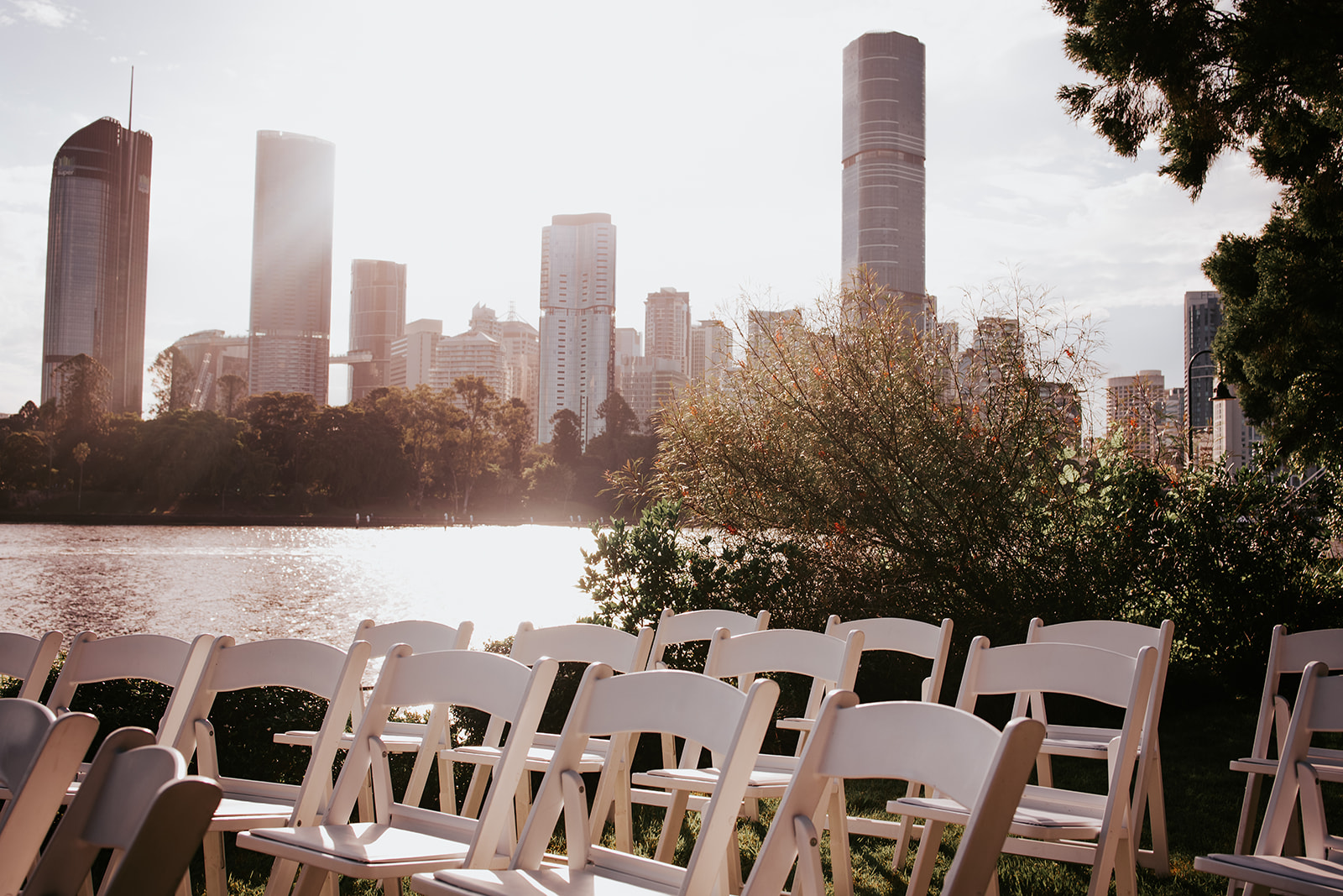 wedding chair hire Brisbane weddings