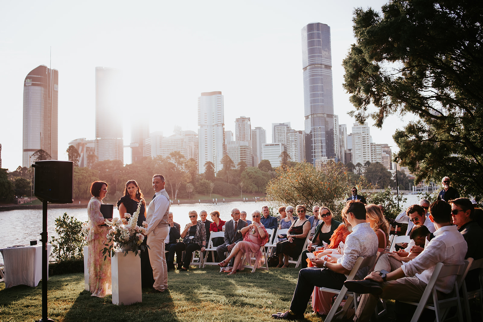 sunset wedding ideas