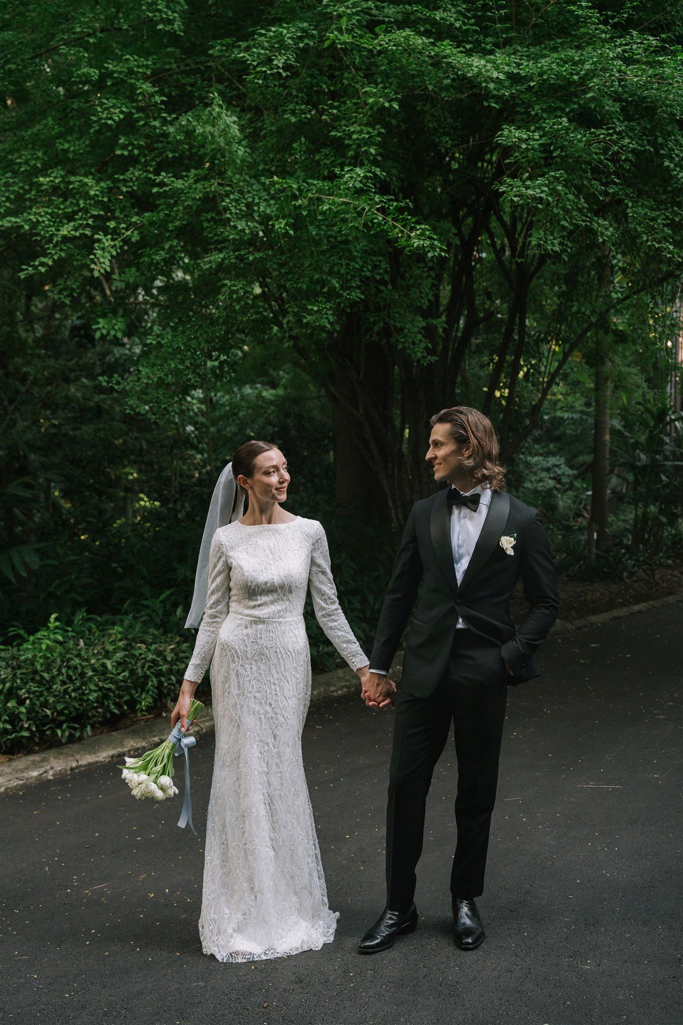 wedding location photos Mt Coot-tha