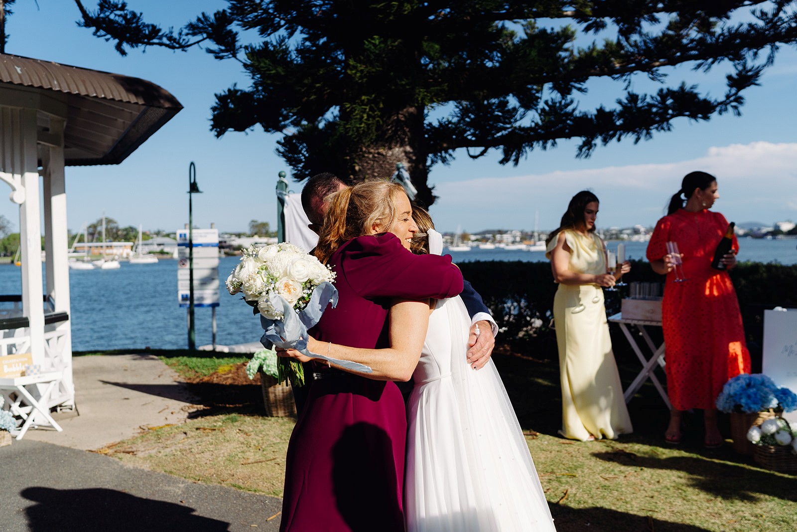 wedding cocktail hour Newstead Park