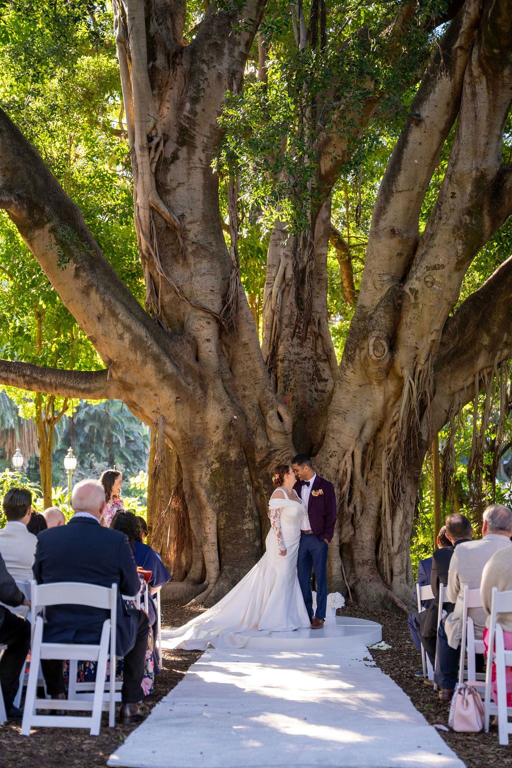 wedding ceremony stage Brisbane City