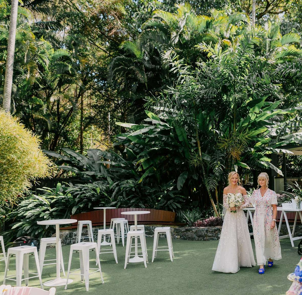 wedding cocktail hour furniture hire