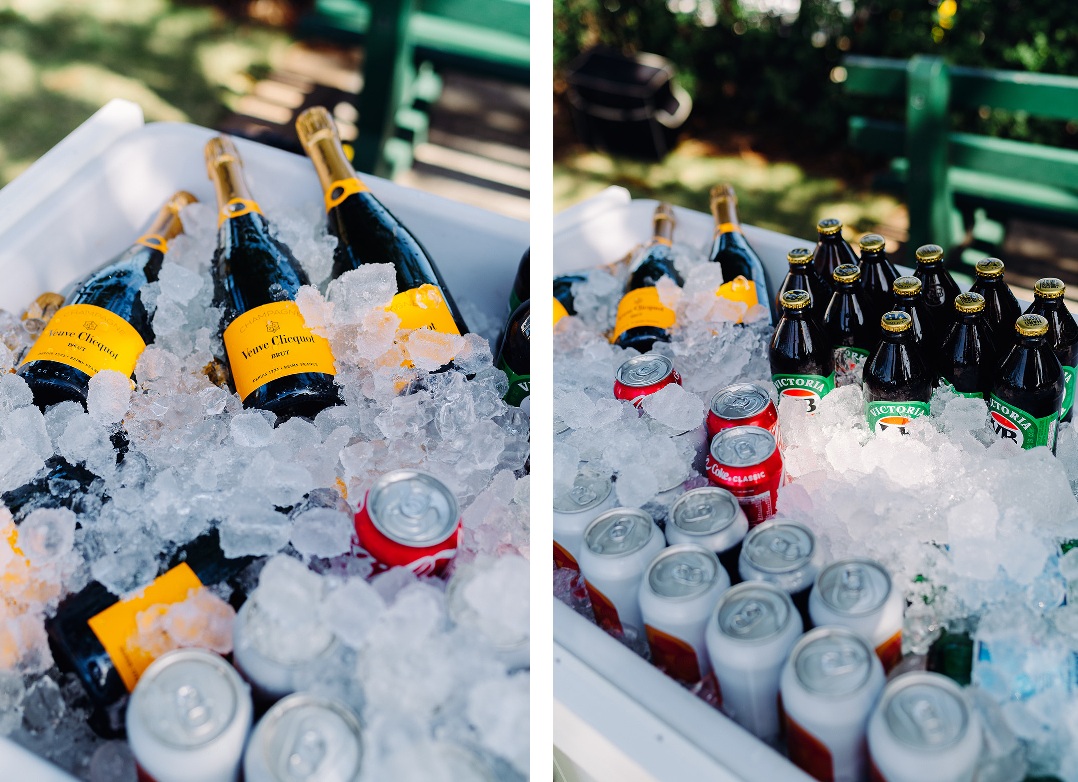 wedding drinks table Newstead Park
