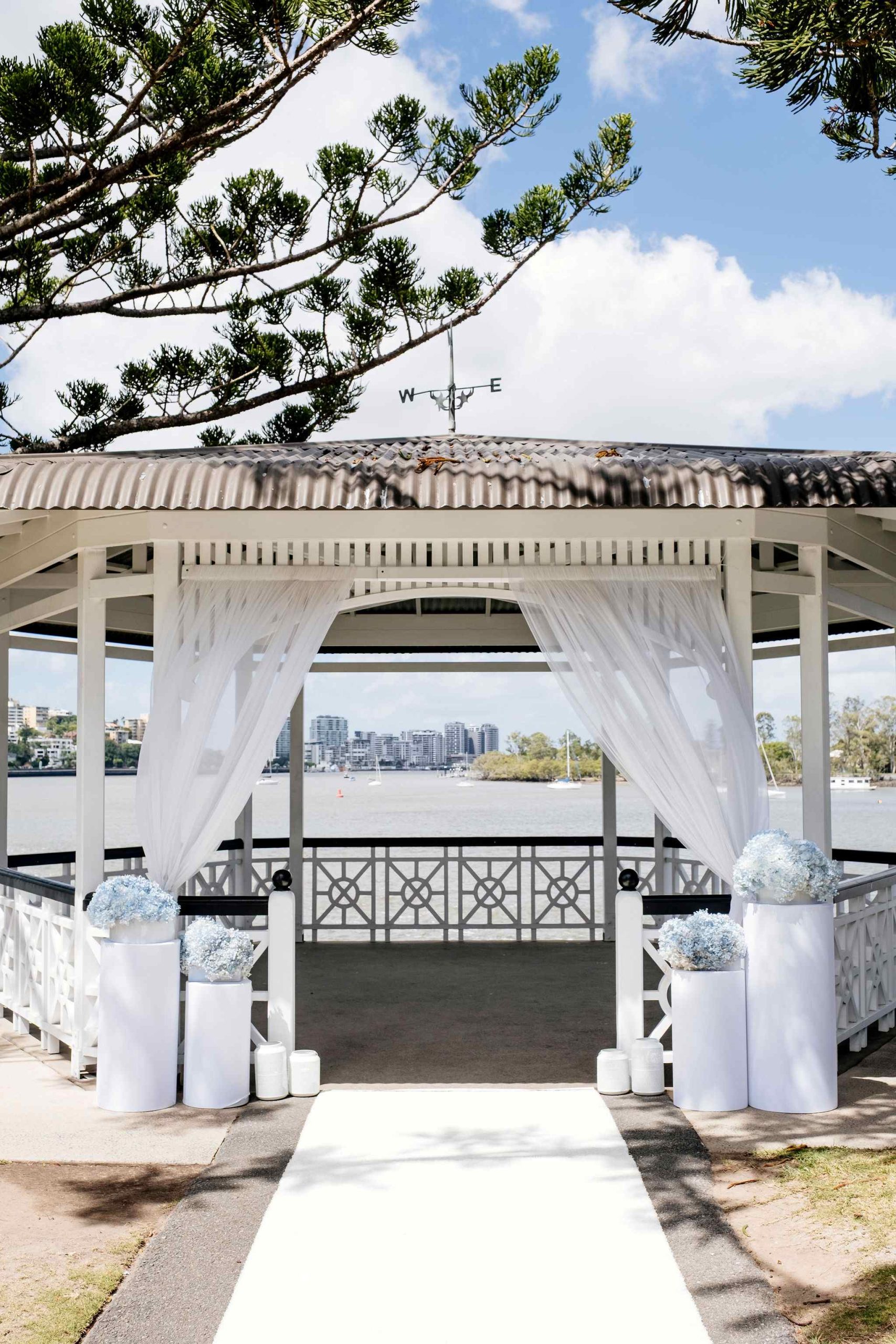 blue theme wedding Brisbane