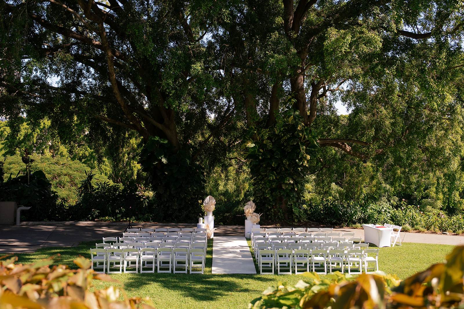 Brisbane City wedding venue Roma Street Park