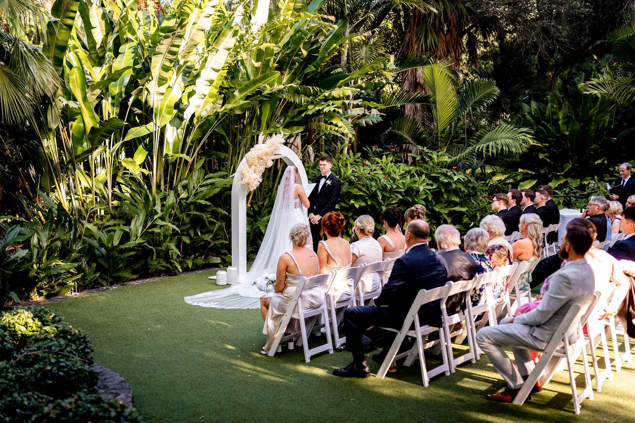 Mt Coot-tha wedding ceremony stylist
